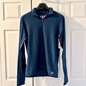 Men's New Balance for JCrew  1/4 zip training top